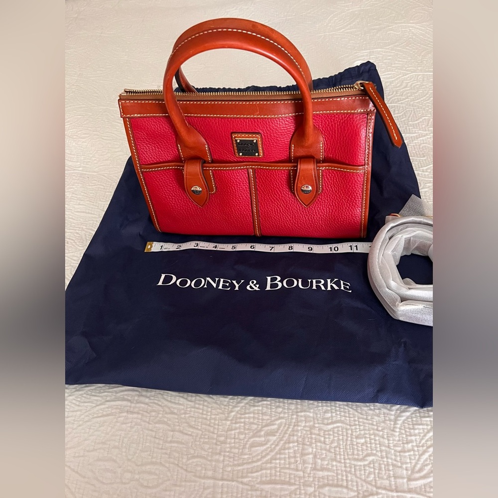 Dooney &Bourke red satchel crossbody